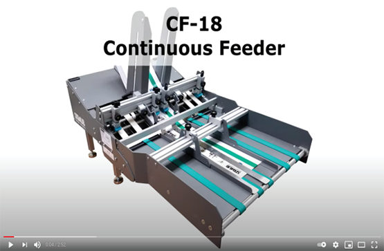 Video demonstrating the CF-18 continuous feed print system